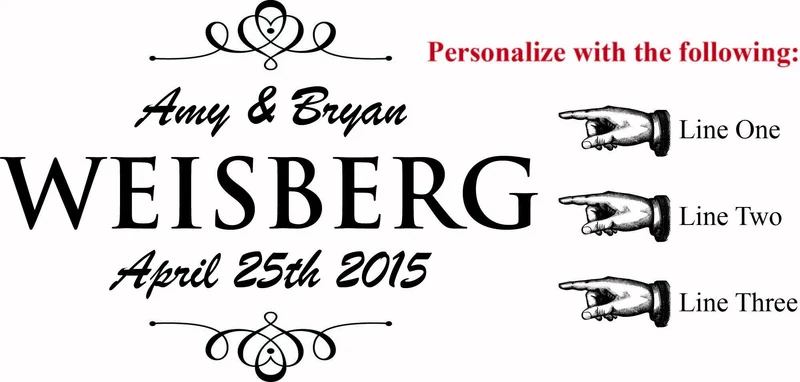 Classic Wedding Barrel Card Holder - Personalized