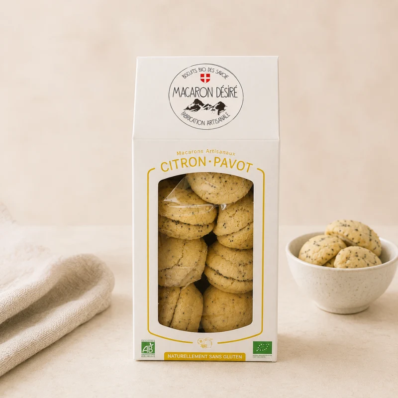 Macarons Citron Pavot | 180g
