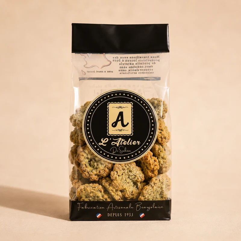 Sablés Salés Ail des Ours et Tomates/Basilic | 160g