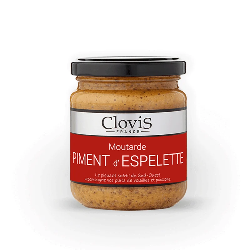 Moutarde Piment d'Espelette | 200g