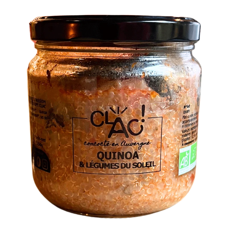 Quinoa & Légumes du Soleil Bio | 350g