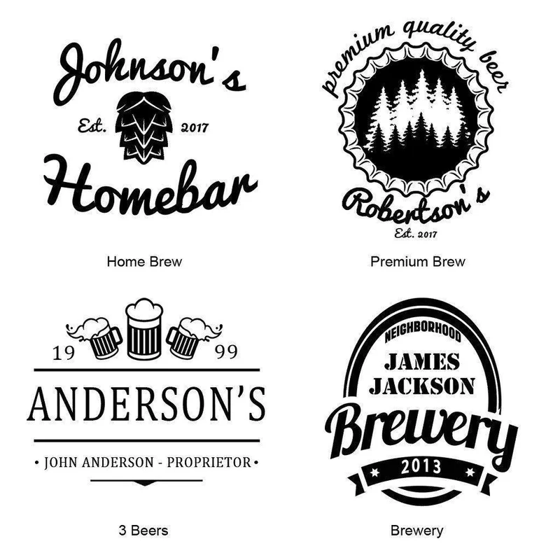 Premium Brew Personalized Beer Caddy