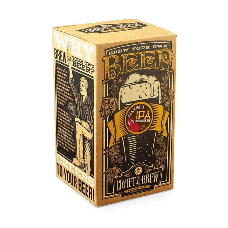 Craft a Brew: Premium Brew Kit - Oak Aged I.P.A.