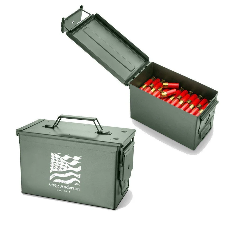 Metal Ammunition Box - Personalized