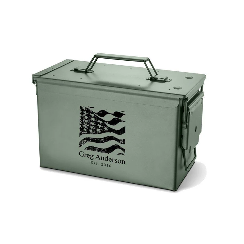 Metal Ammunition Box - Personalized