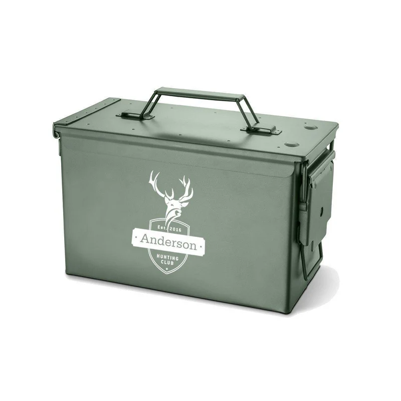 Metal Ammunition Box - Personalized