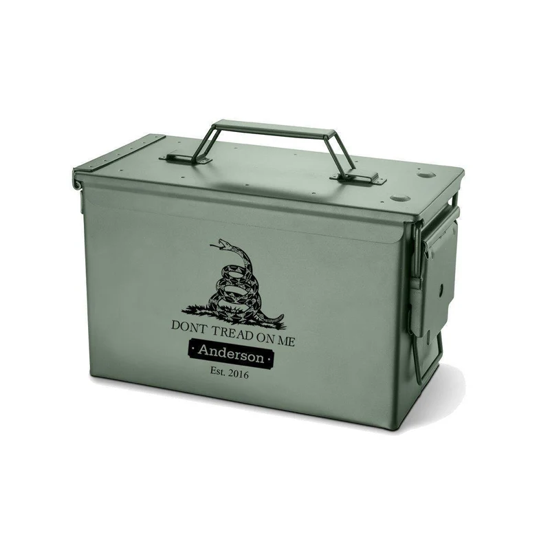 Metal Ammunition Box - Personalized