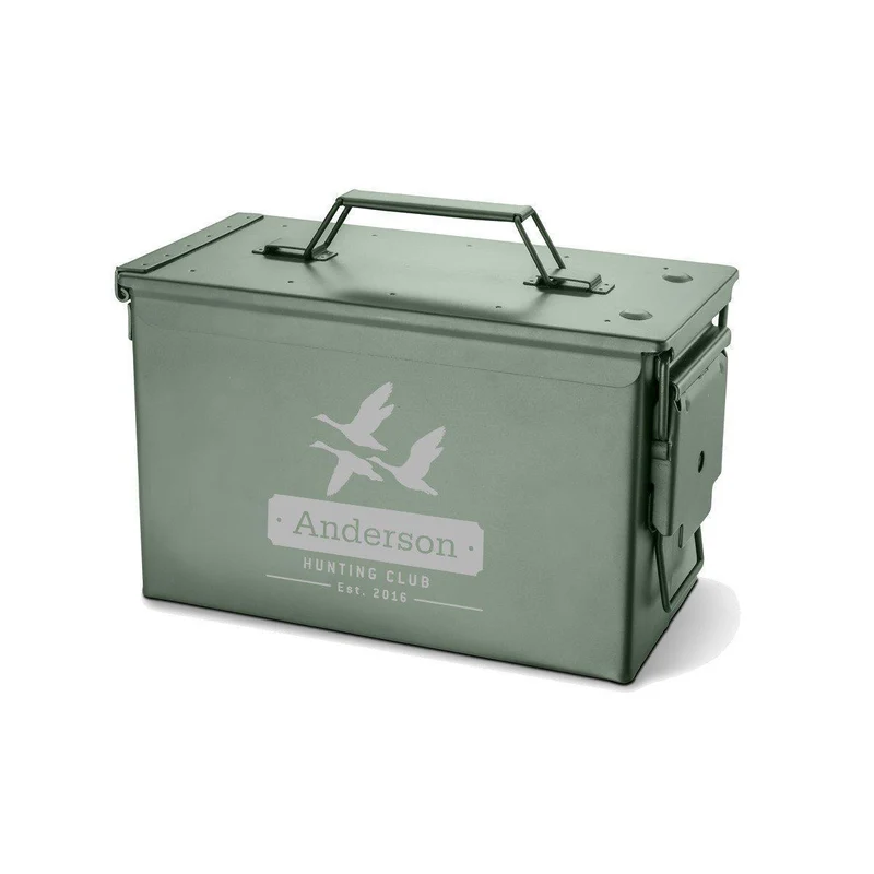 Metal Ammunition Box - Personalized