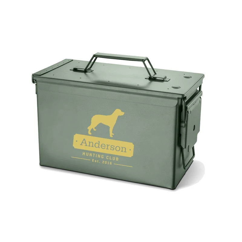 Metal Ammunition Box - Personalized