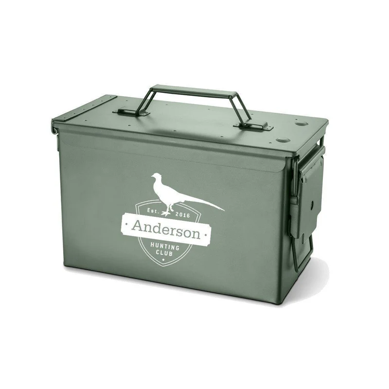 Metal Ammunition Box - Personalized