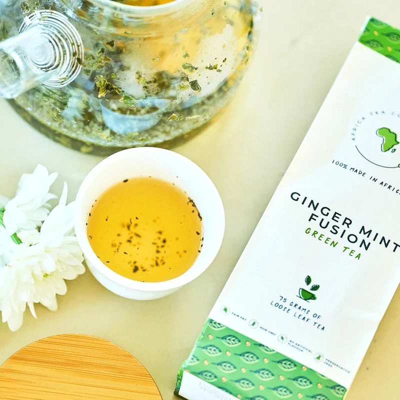 Thé Vert | Ginger Mint | Vrac 75g