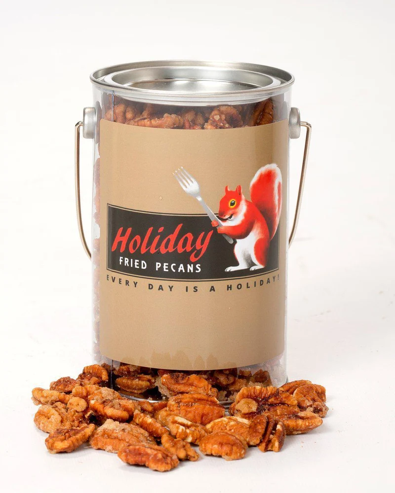 Holiday Fried Pecans, 1 lb. Gift Pail