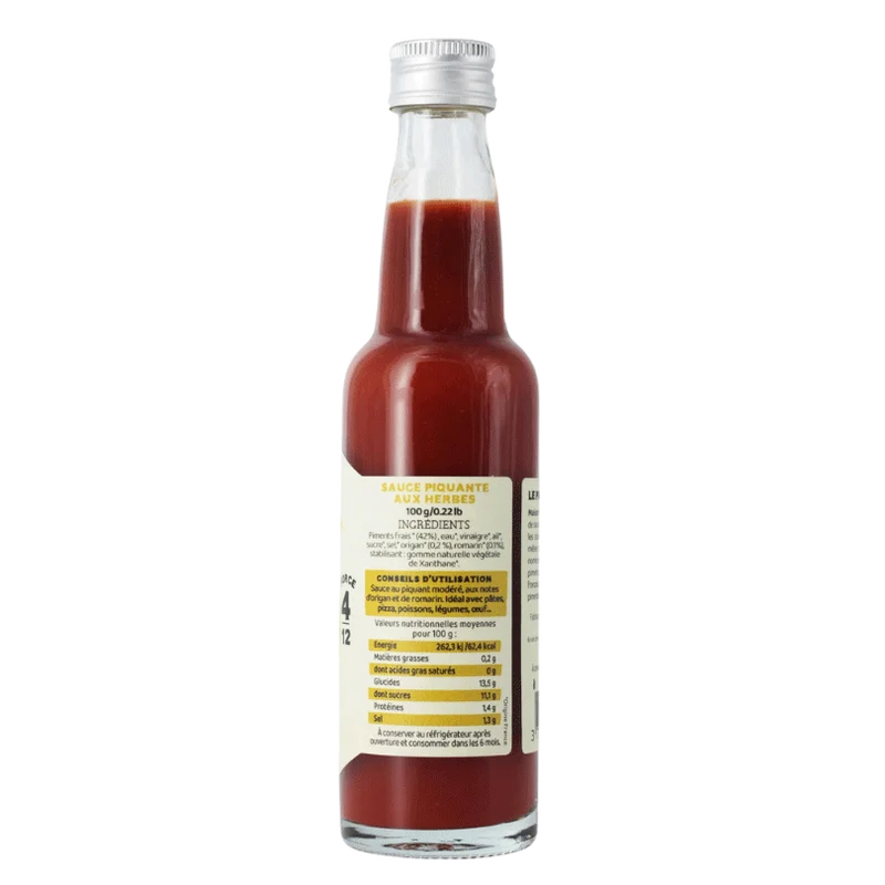 Sauce Martin Mistral Herbes du Maquis | Force 4/12 | 100g