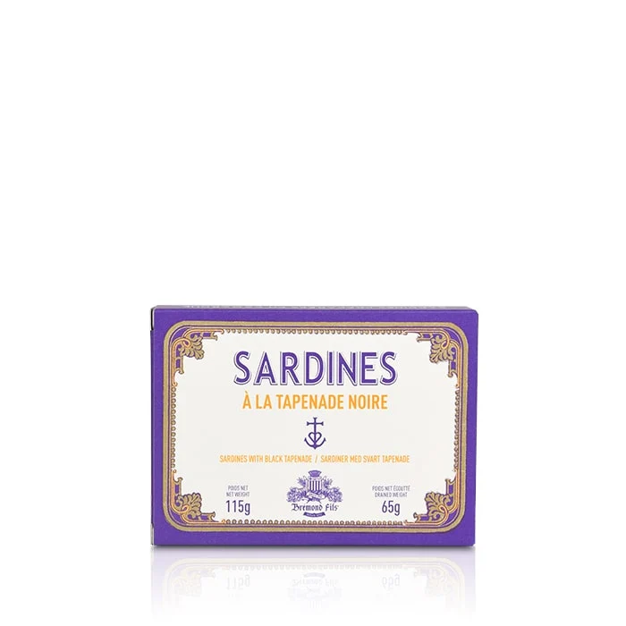 Sardines à la Tapenade Noire | 115g