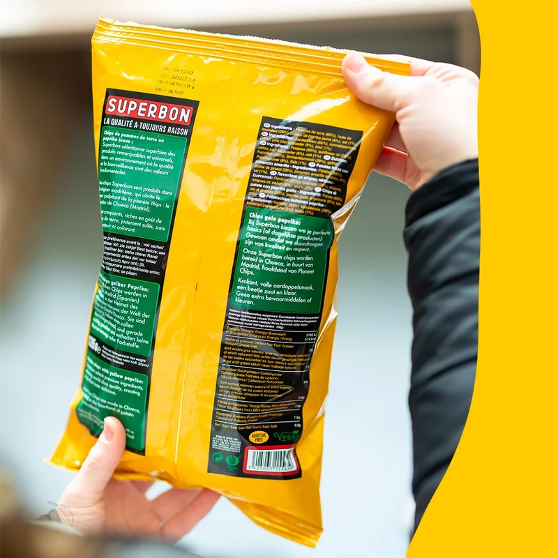 Chips Paprika Jaune | 135g