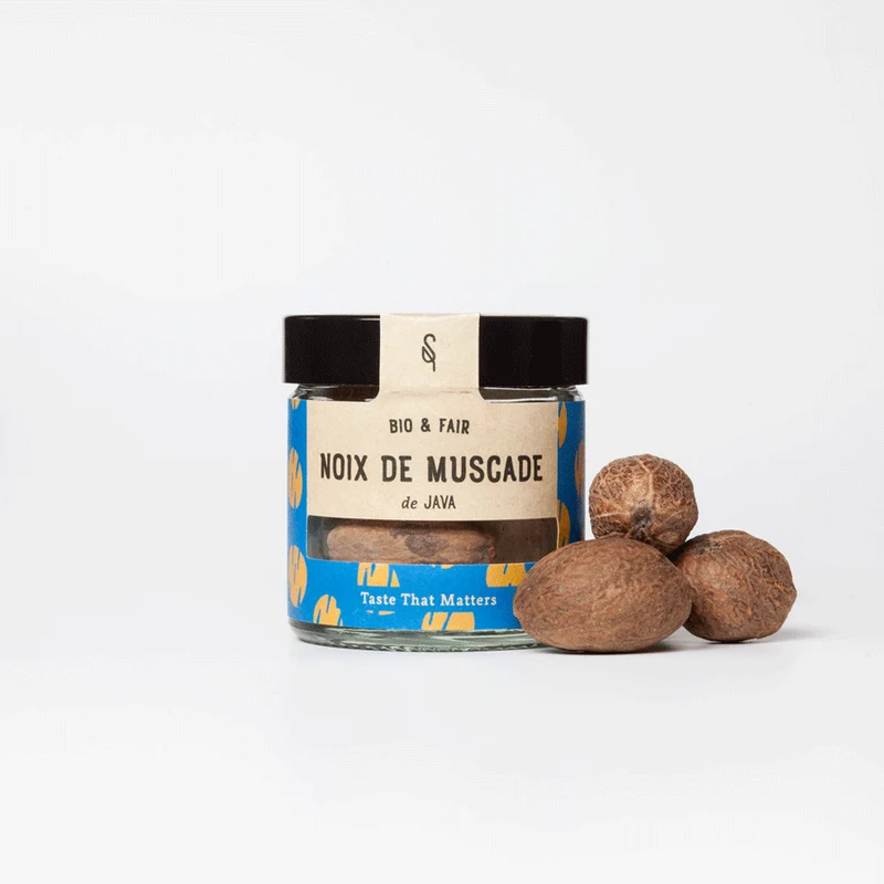 Noix de Muscade Entières Bio | Sri Lanka | 40g