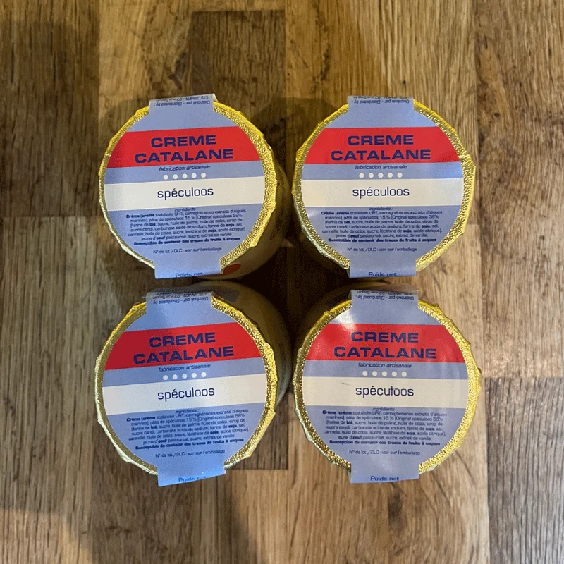 Crème Catalane Spéculoos | 4 x 130g
