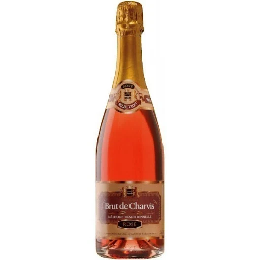 Méthode Traditionnelle Brut Rosé – "Brut de Charvis"