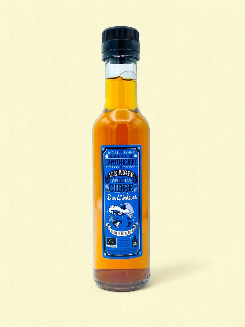 Vinaigre de cidre des 4 voleurs