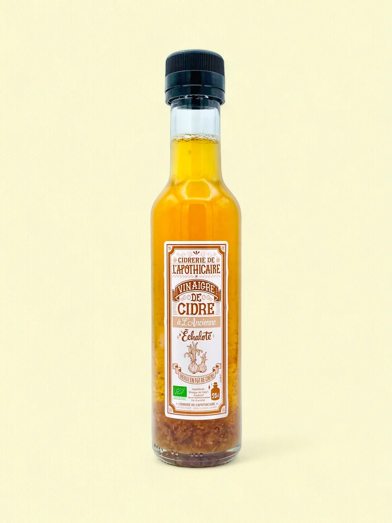 Vinaigre de cidre à l'échalote
