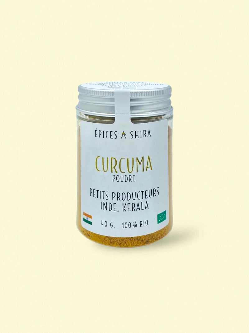 Curcuma du Kerala moulu