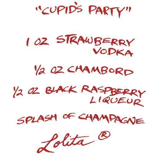 Cupid's Party Shot Glass by Lolita®