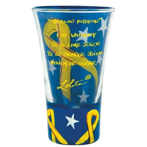 Yellow Ribbon Party Shot Glass by Lolita®
