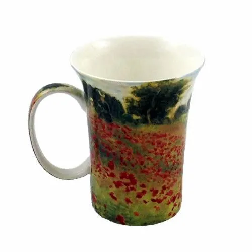 Monet Bone China Mugs - Set of 4