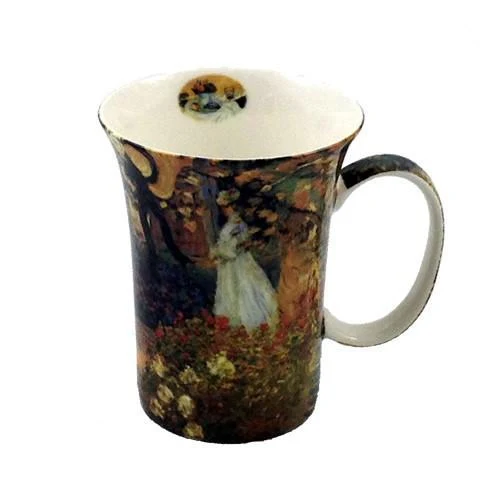 Monet Bone China Mugs - Set of 4