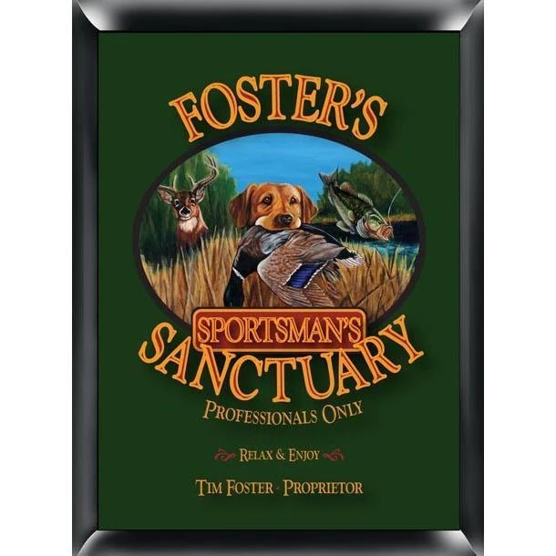 Traditional Sportman's Personalized Tavern Sign