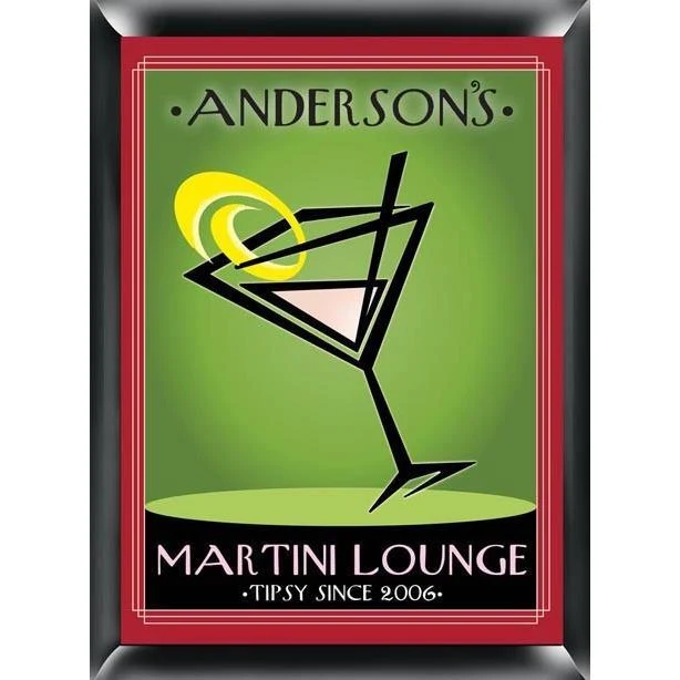 Traditional Cosmo Personalized Tavern Sign