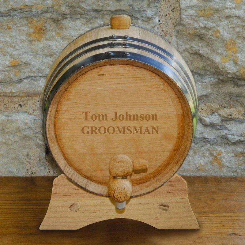 Mini-Oak Personalized Whiskey Barrel