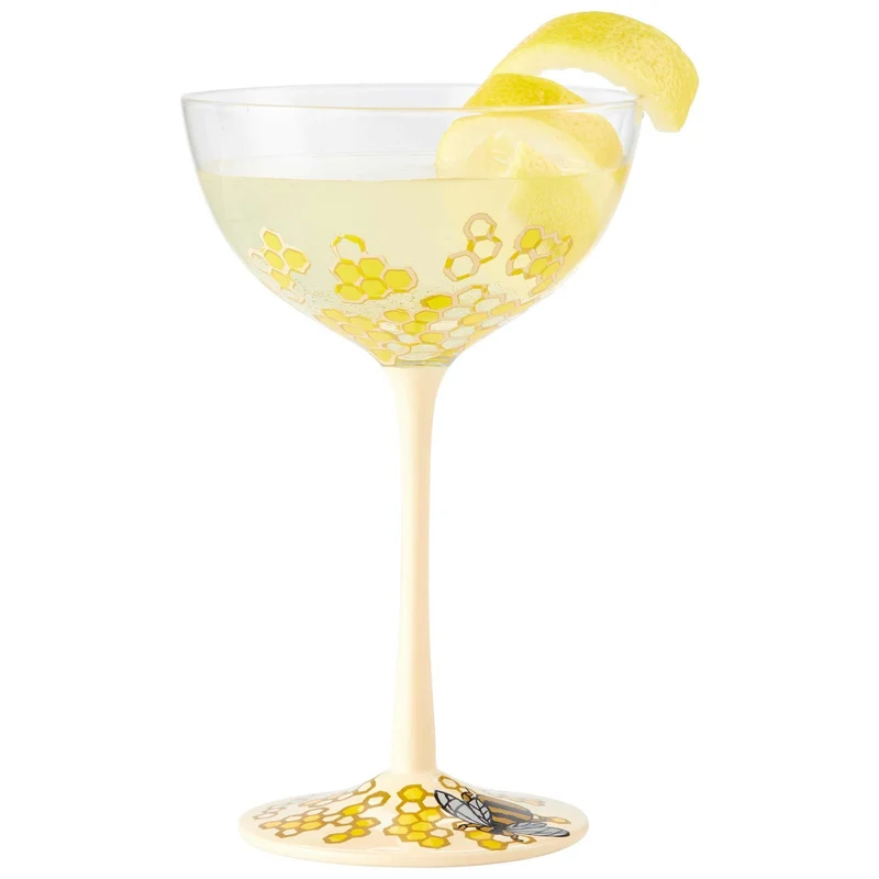 Bee's Knees Coupe Glass by Lolita