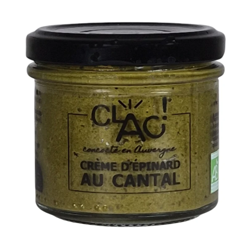Crème d’Épinard au Cantal Bio | 100g