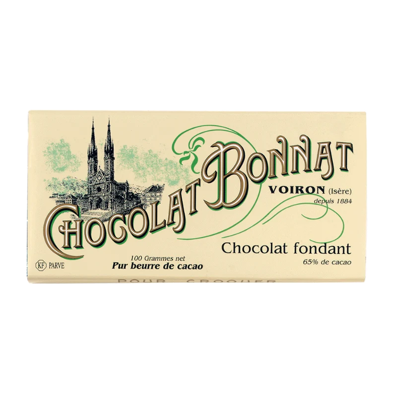 Tablette Chocolat Fondant Noir 65% | 100g