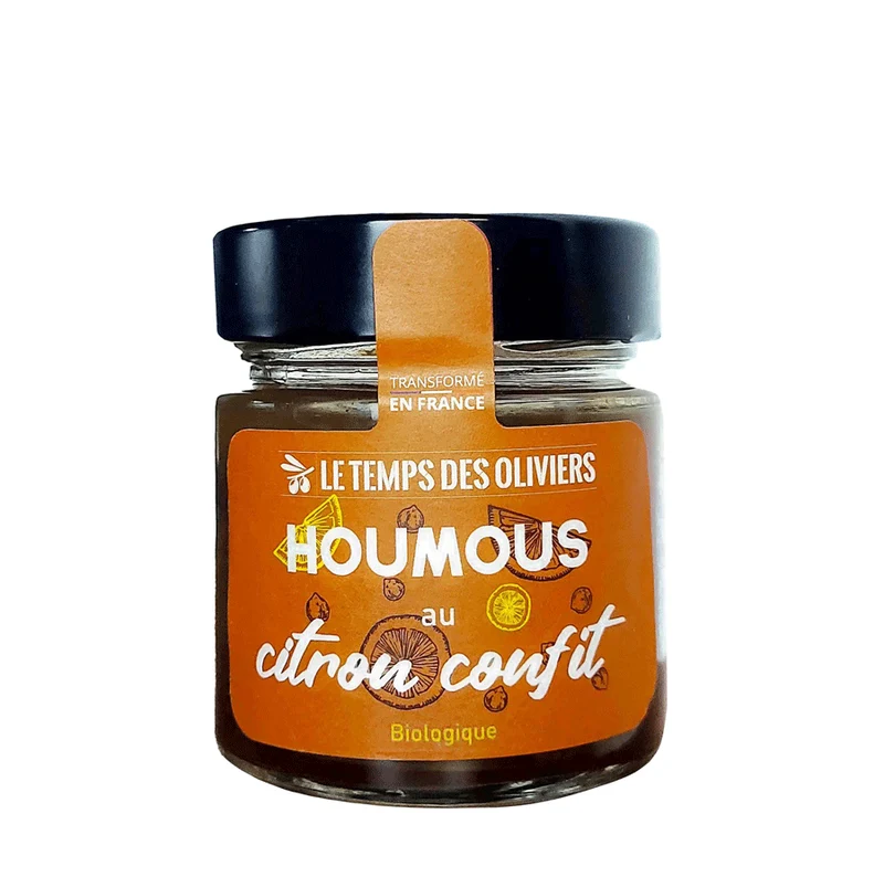 Houmous au Citron Confit Bio | 200g
