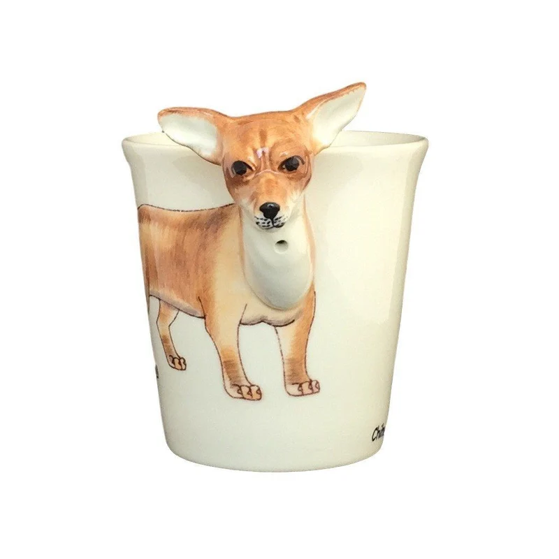 Chihuahua Hand Painted Coffee Mug