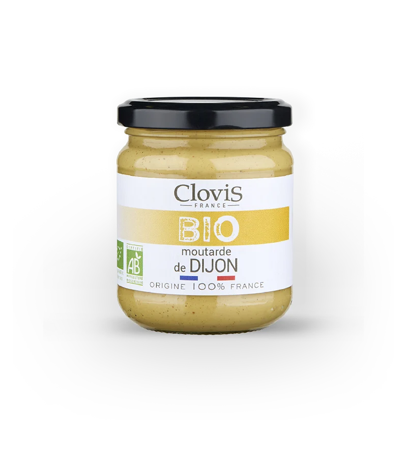 Moutarde de Dijon Bio 100% Française | 200g