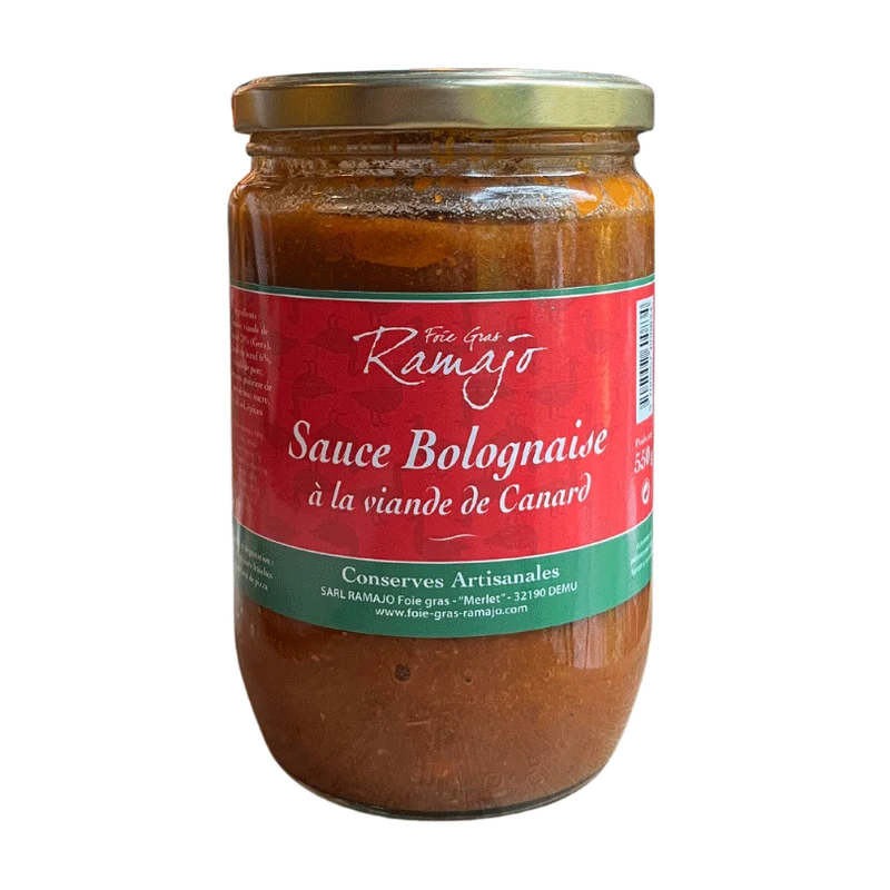 Sauce Bolognaise à la Viande de Canard | 550g