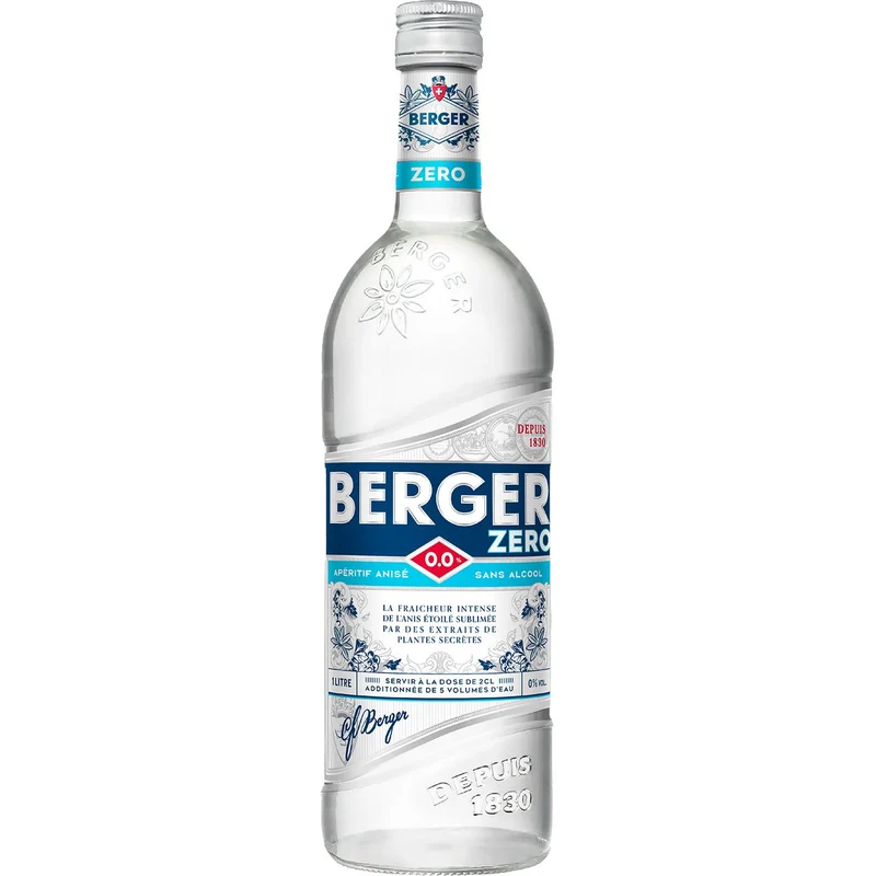 Apéritif anisé BERGER sans alcool 0,0%
