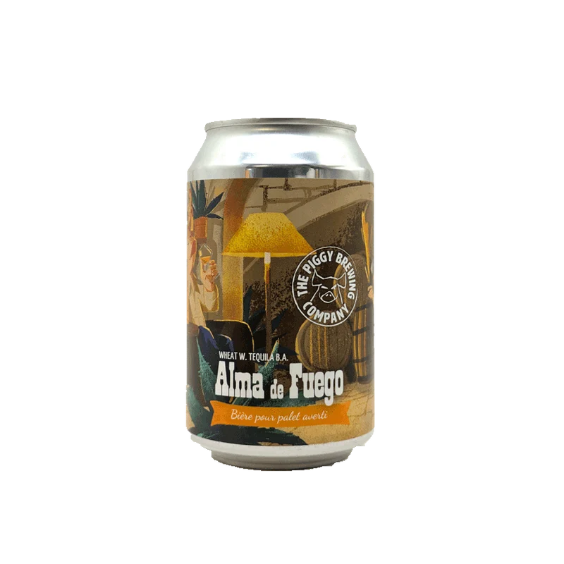 Piggy Brewing - Alma de Fuego 33cl | Wheat W. Tequila B.A