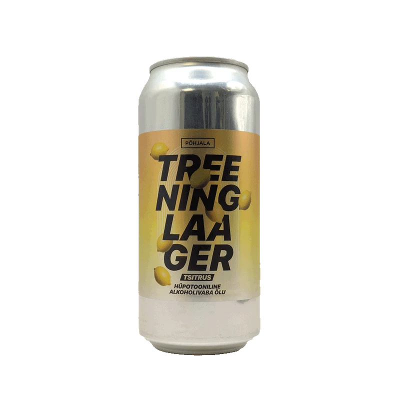 Põhjala - Treeninglaager Tsitrus 44cl | Lager Citron sans alcool DLUO Dépassée (04/26)