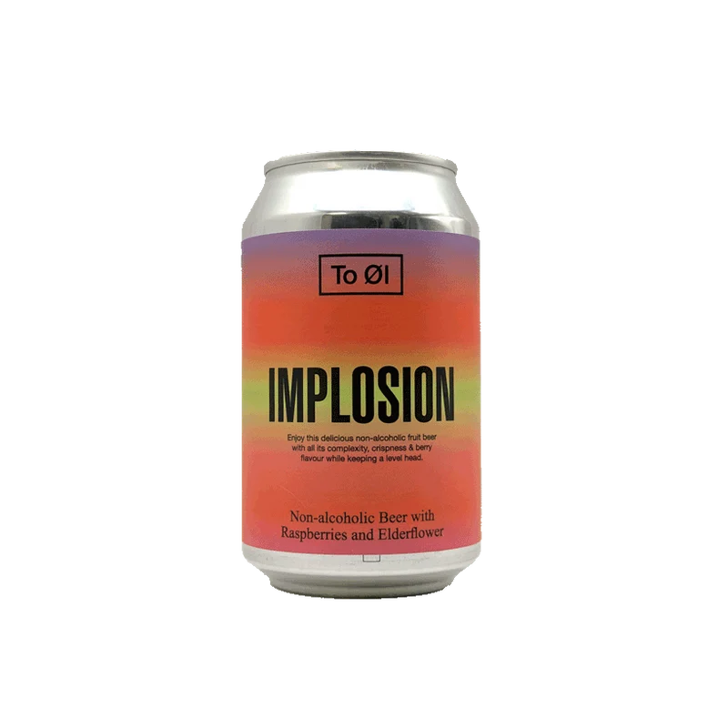 To Øl - Implosion Fruited sans alcool - 33cl