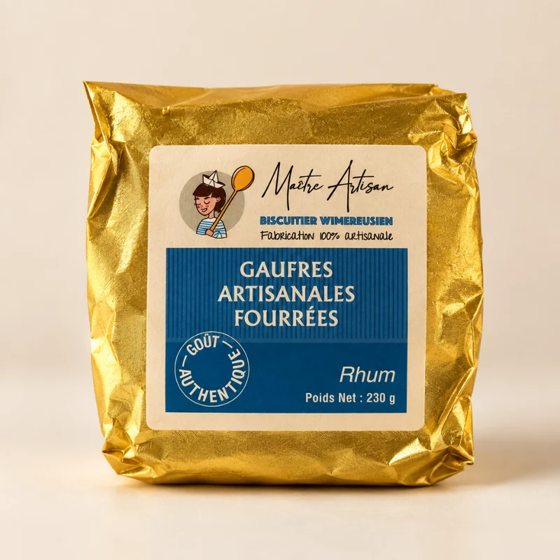 5 Gaufres Fourrage Rhum | 230g