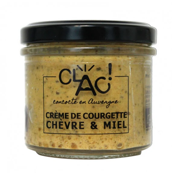Crème de Courgette Chèvre et Miel Bio | 100g