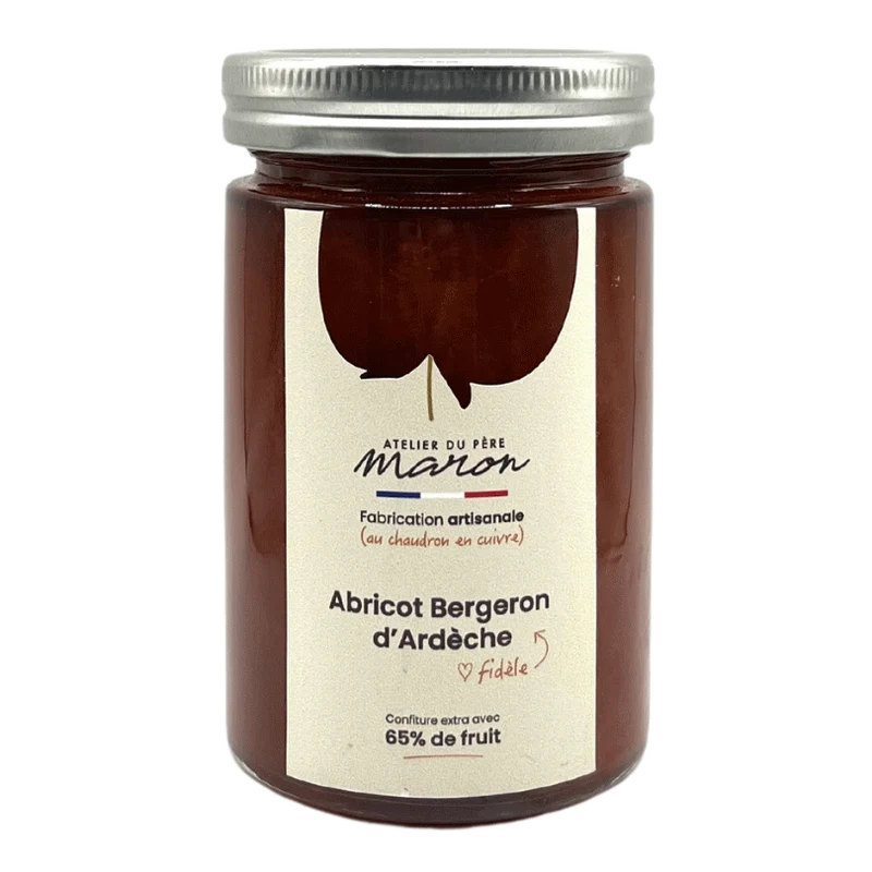Confiture Extra Abricot Bergeron d'Ardèche | 355g