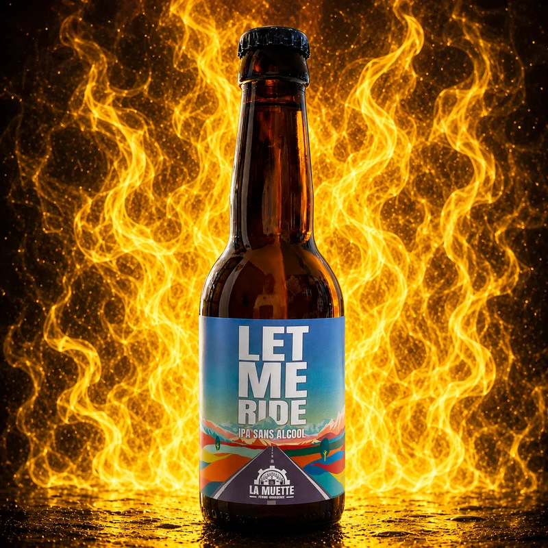 Let me ride - IPA sans alcool - La Muette