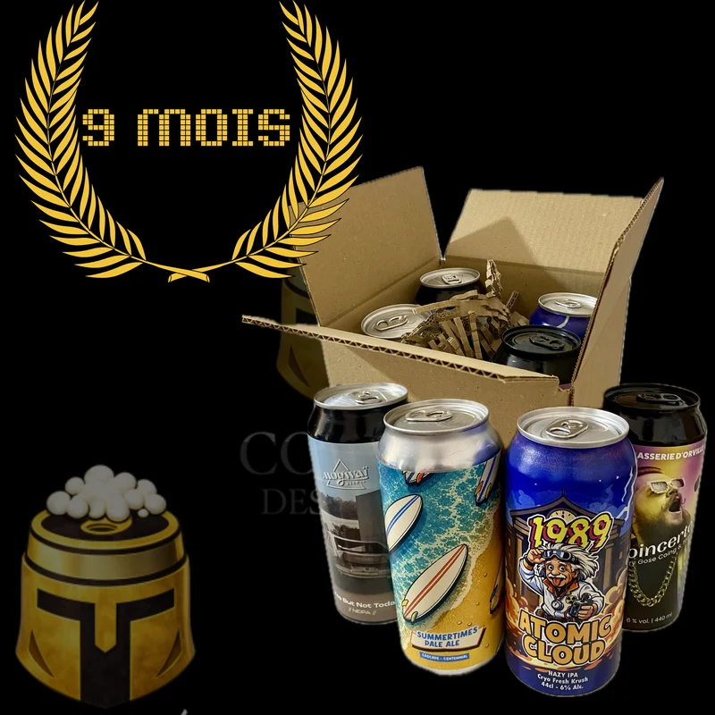 Colisée Box 44cl - Abonnement 9 mois