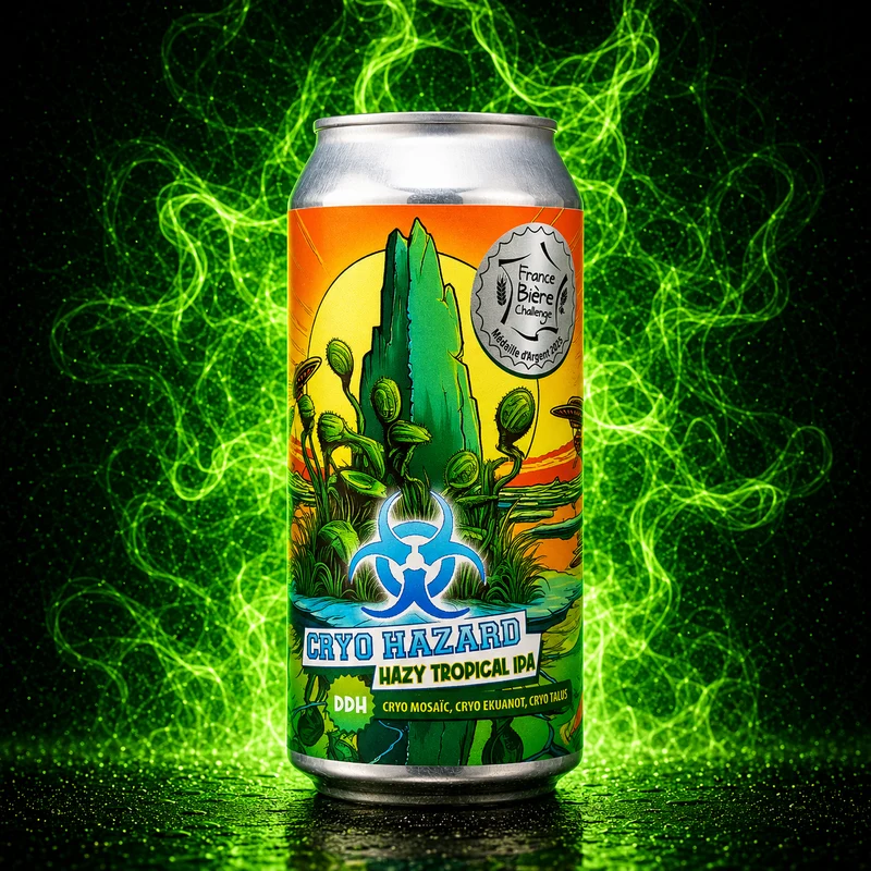 Cryo Hazard - Hazy Tropical IPA - Boneless Brewing