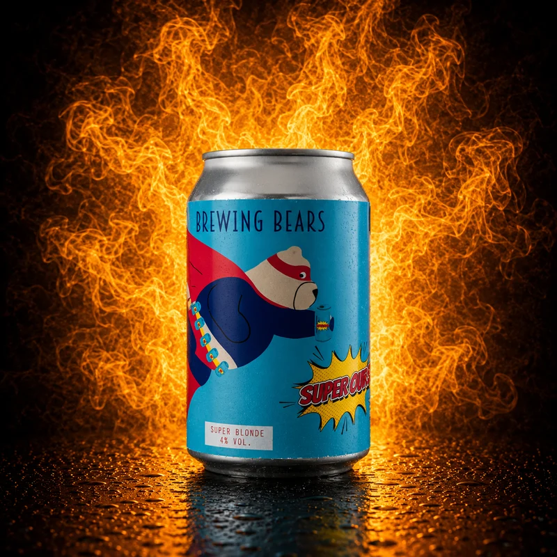 Super Ours - Super Blonde - Brewing Bears